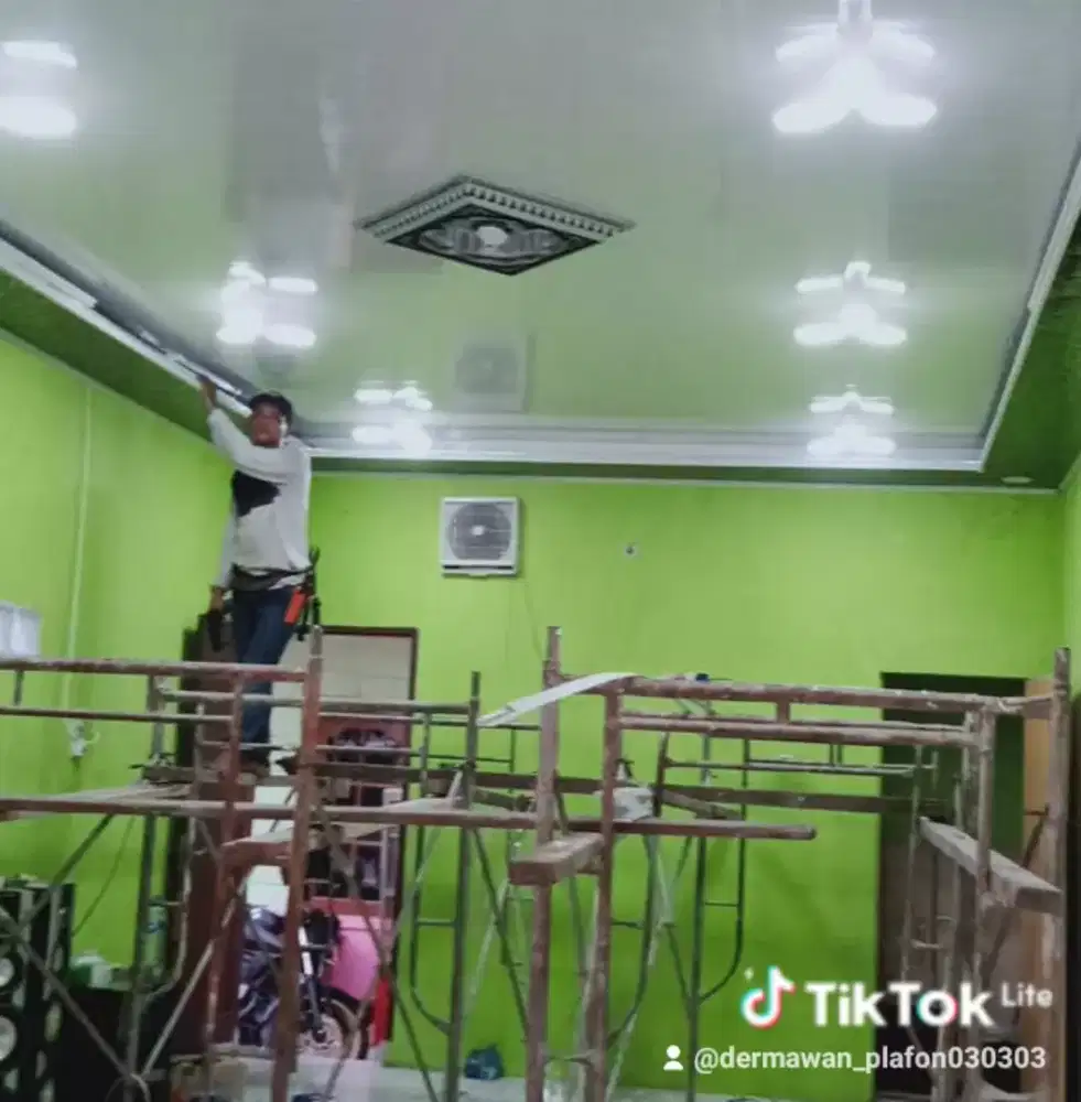 Plafon PVC minimalis modern