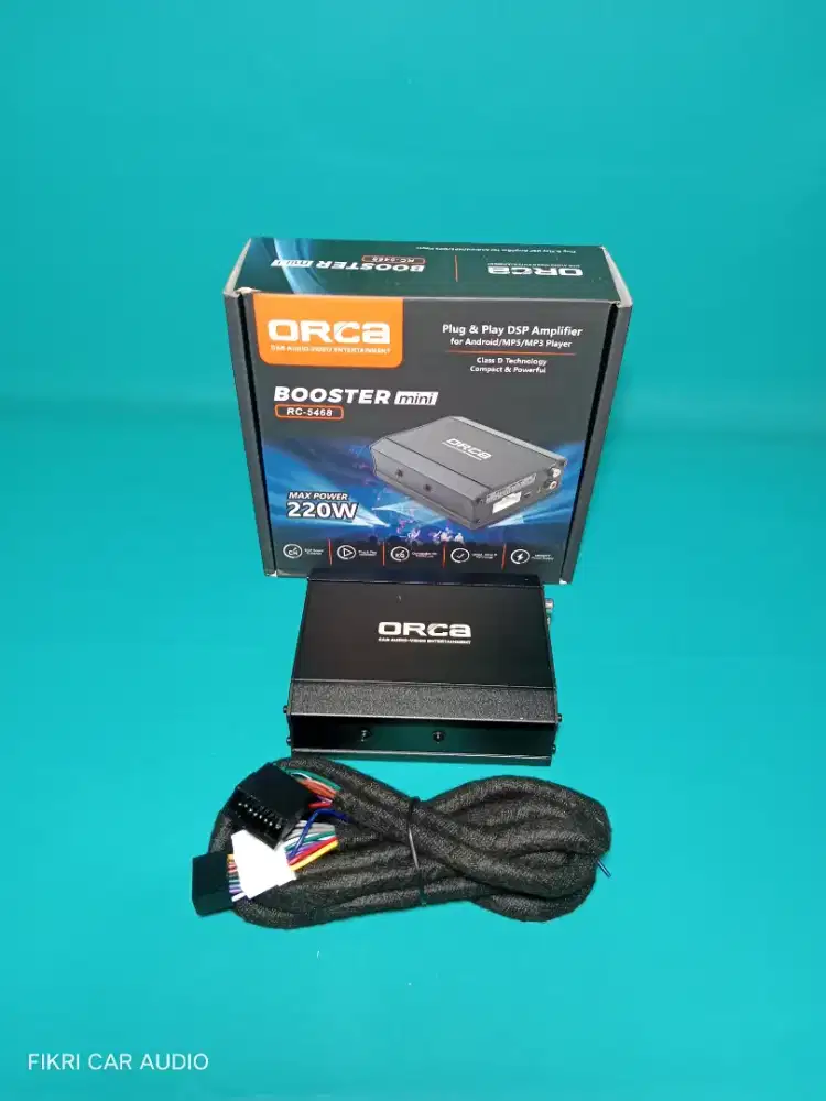 Power Amplifier ORCA BOOSTER Mini RC-5468 Plug & Play DSP Amplifier