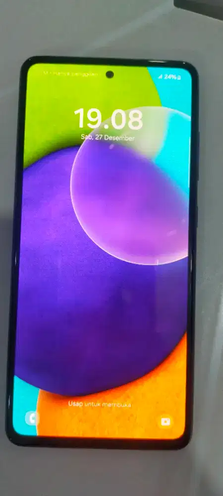 Hp samsung A52 ram 8/128gb second