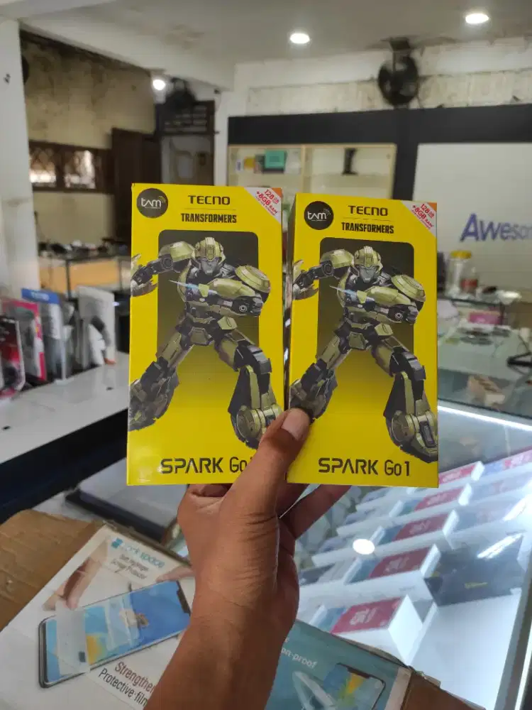 Berminat silahkan WA Tecno Spark GO1 4+4/128 Garansi resmi 13bln