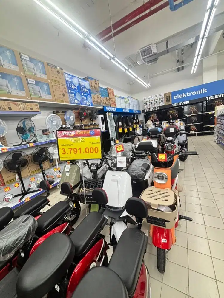 KREDIT SEPEDA LISTRIK , SYARAT HANYA KTP