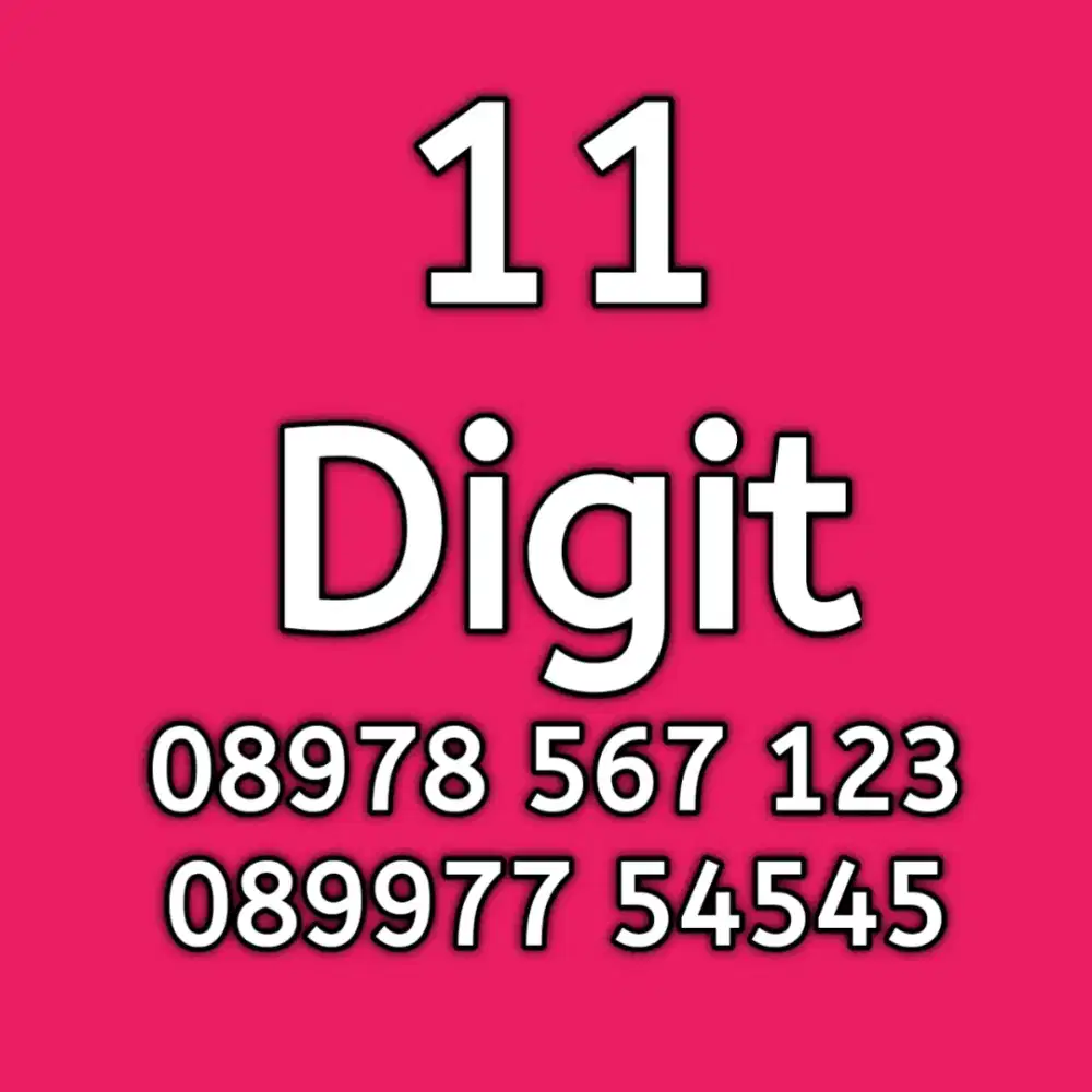nomor cantik tri three 11 digit angka cantik
