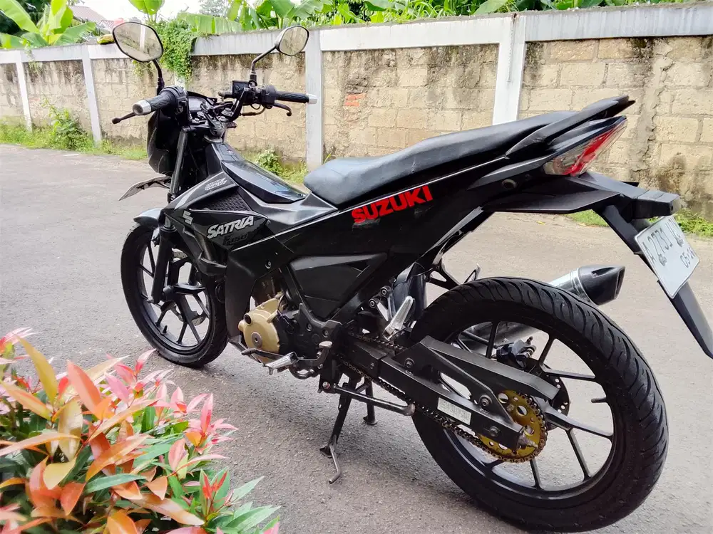 Jual cepat satria fu injeksi 2016 surat lengkap