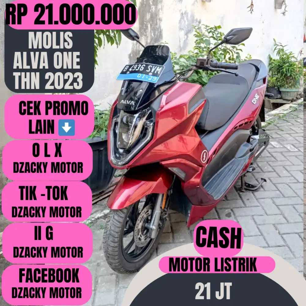 MOTOR LISTRIK MOLIS ALVA ONE THN 2023