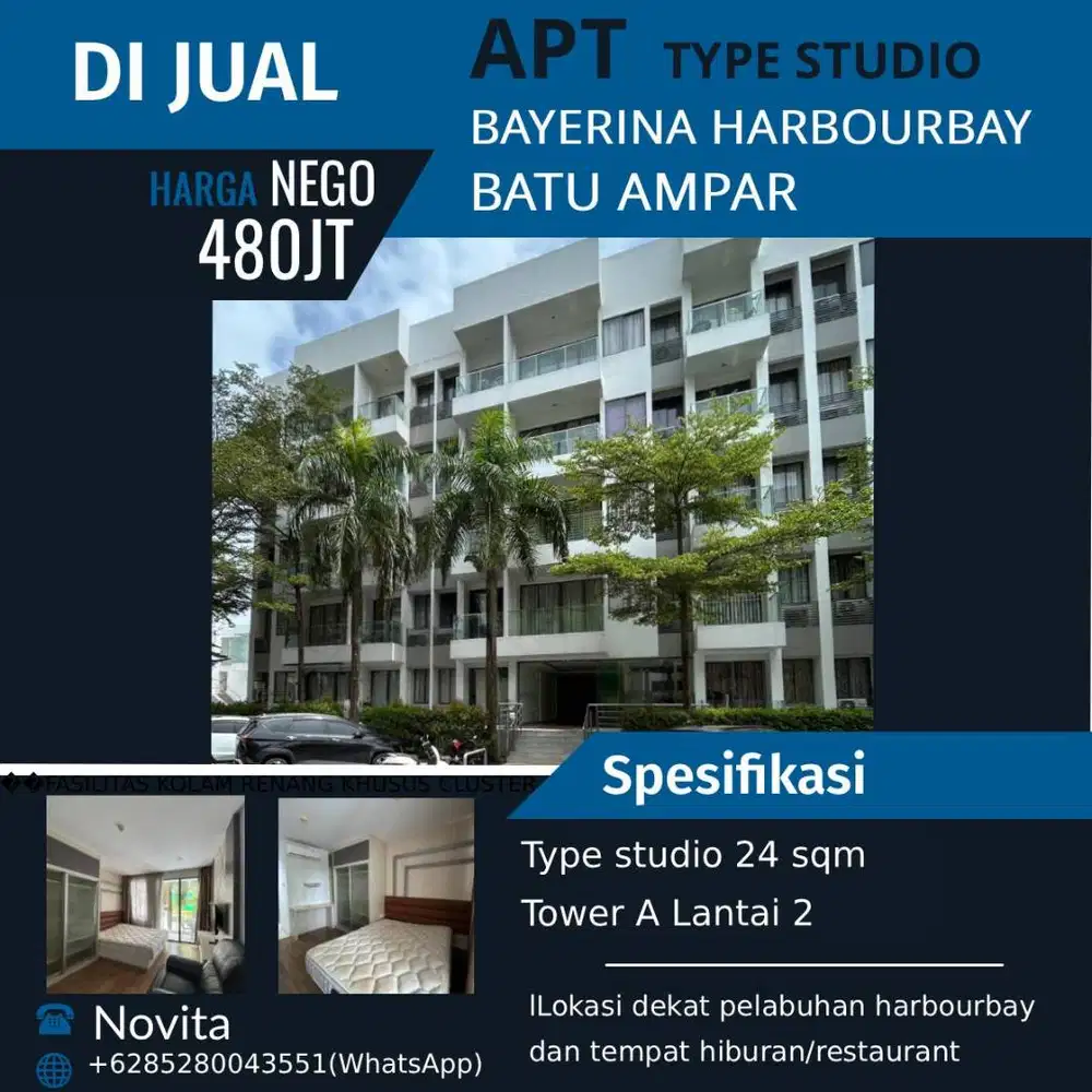 Apartment BAYERINA Harbourbay , Batu Ampar