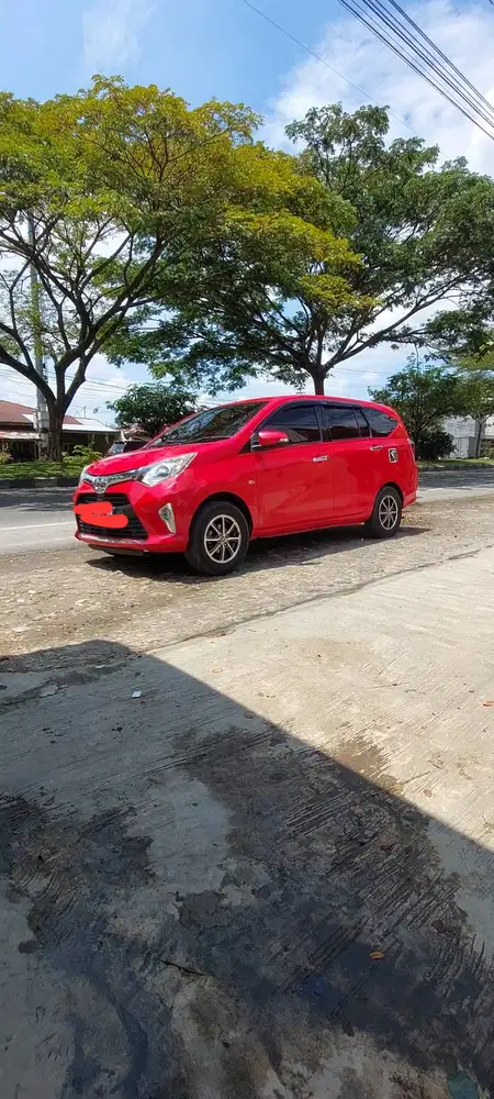 TOYOTA CALYA G 2017 WARNA MERAH