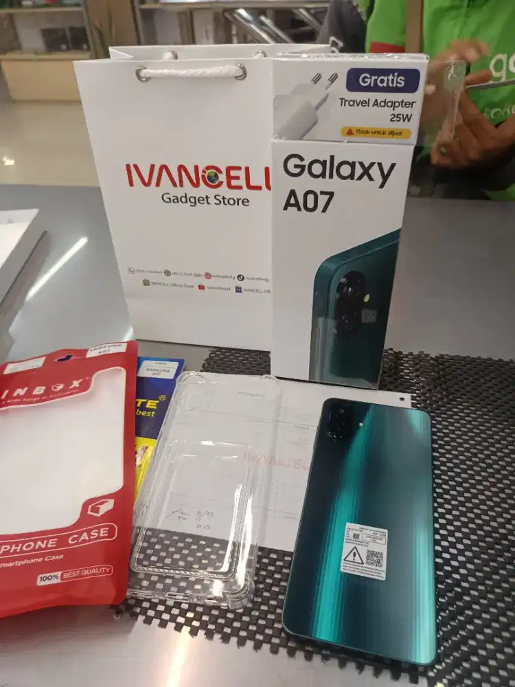 NEW SAMSUNG A07 SEIN BONUS ACC LENGKAP