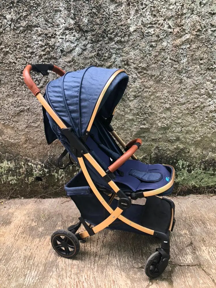 Preloved Labeille A910 Baby Stroller Moss Premium