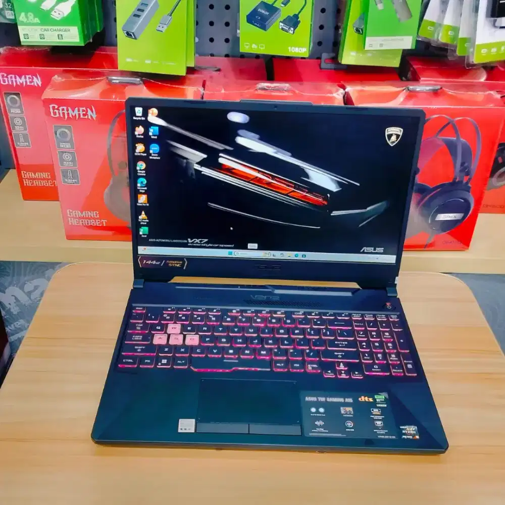 ASUS TUF Gaming A15 R5-7535HS RAM16GB SSD512GB Mulus Like New