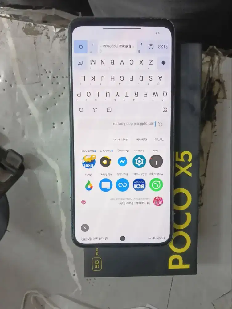 Xiaomi Poco X5 6+6) 128 5G resmi msih bgus lcet pemakean bs tker tmab