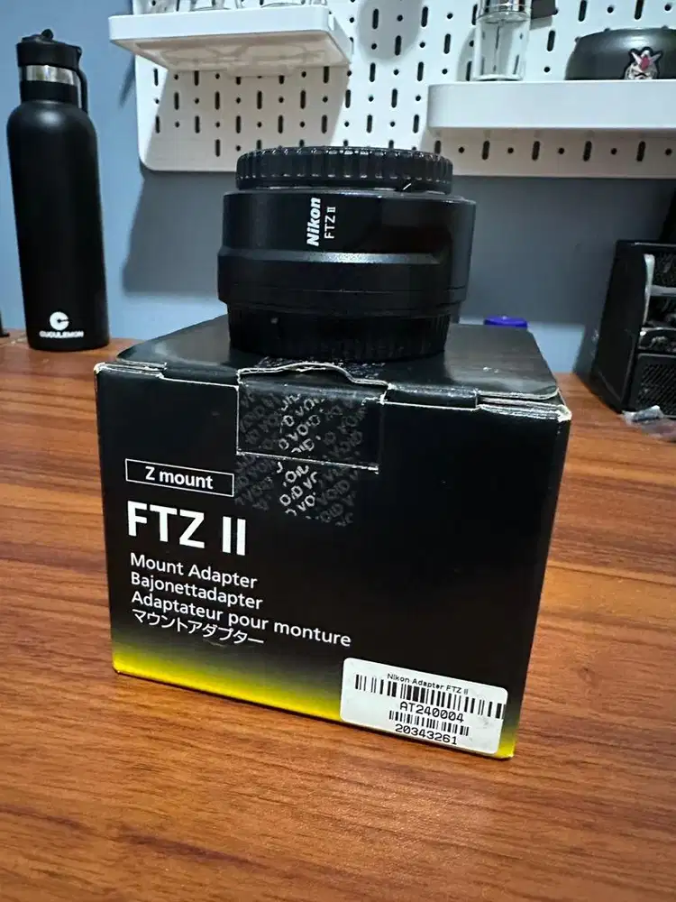 Adapter Nikon FTZii mulus istimewa