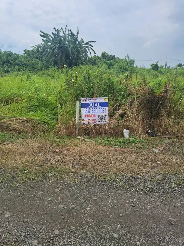 Butuh Laku Tanah Area Industri Wonomlati Krembung SHM  40x125m² SHM