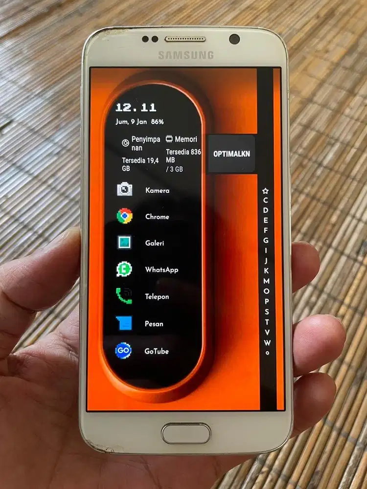 Samsung s6 flat 3/32