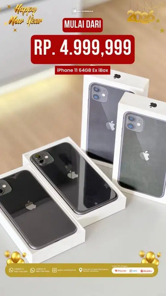 iphone 11 64GB second like new