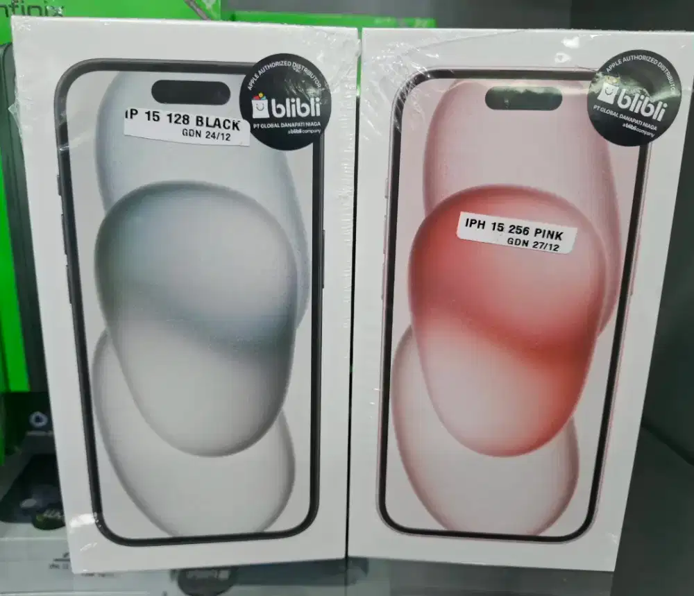 Kredit Iphone 15 256Gb Resmi Free 1x cicilan