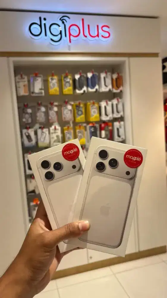 CICILAN IPHONE 17 PRO DAN PROMAX SILVER