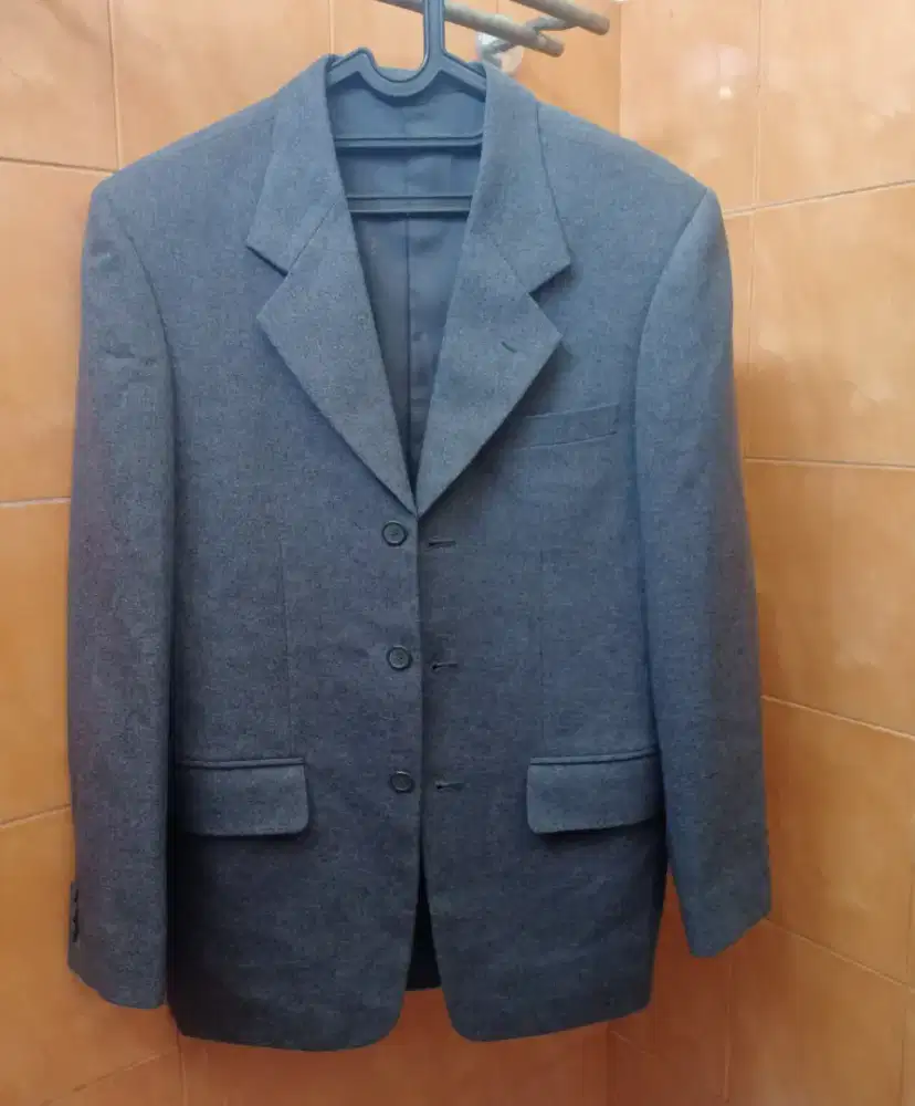 Jas Pria/Blazer/Grey - Custom (tailor made) - size M ( LD 50 / P 74 )