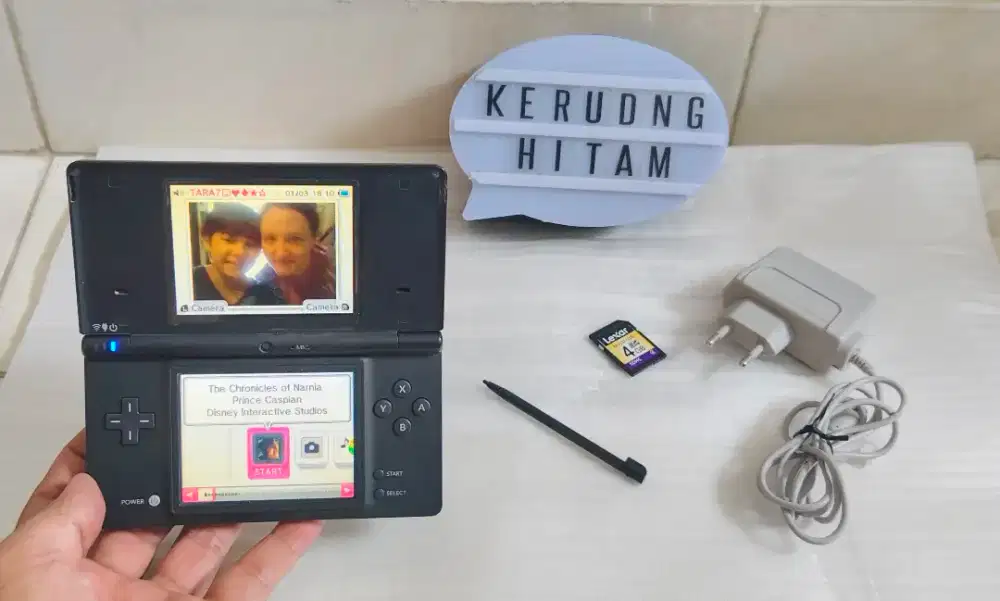 Nintendo ndsi black normal bonus game banyak