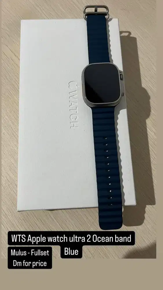 Apple watch ultra 2 Ocean muluss