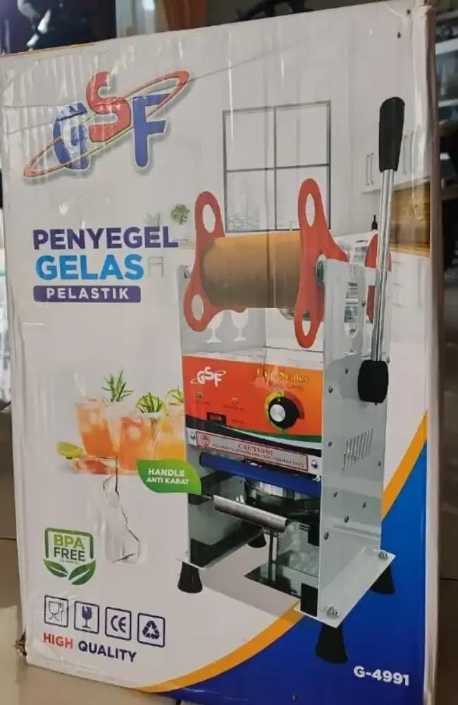 Cupsealer baru segel