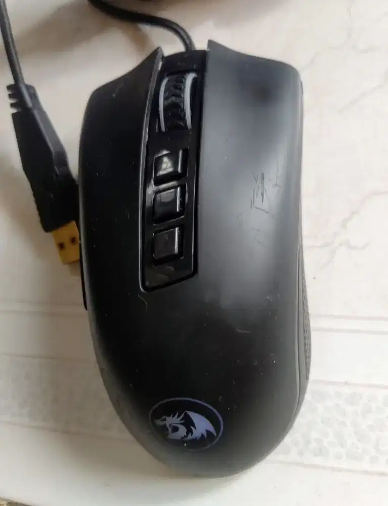 mouse kabel redragon cobra m711 bekas murah aja