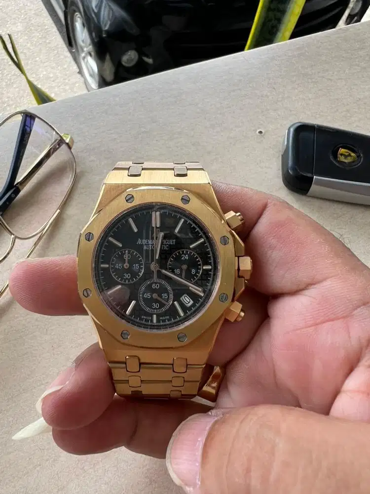 Jual jam mewah Audemars Piguet Rose Gold