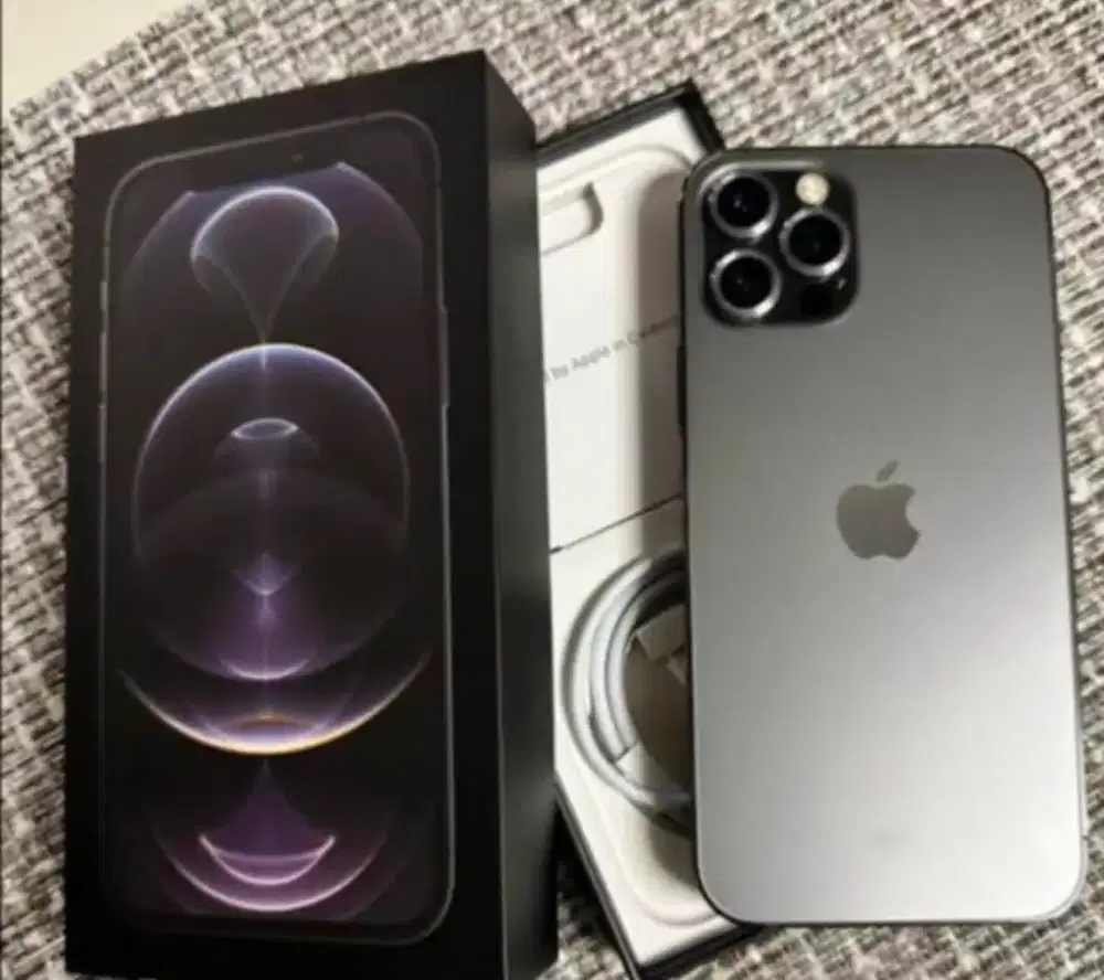 Murah hp iPhone 12 pro max 128 LKP, bs TT