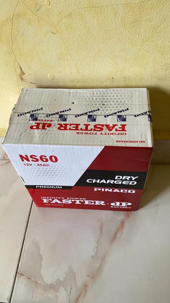 Aki baru 45Ah faster