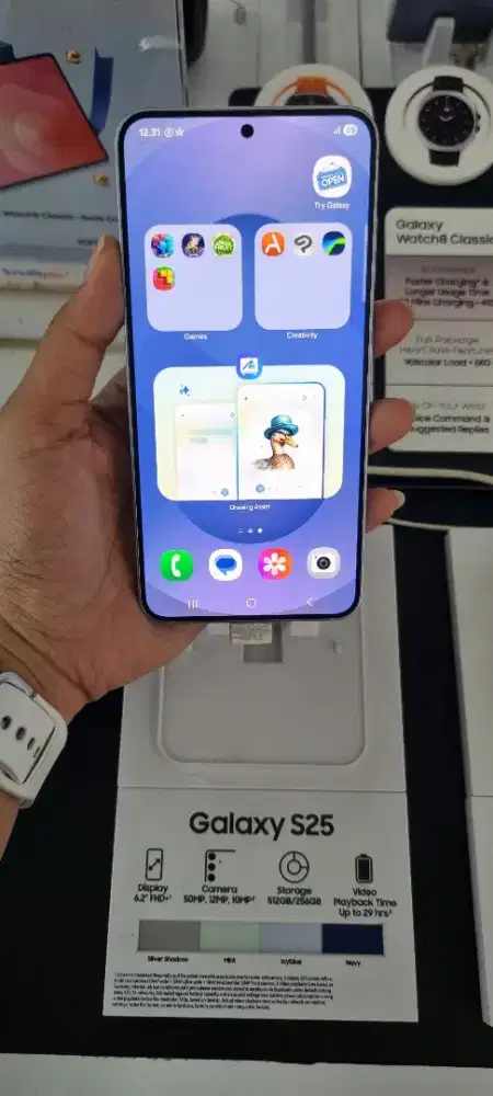 Samsung S25 12/256GB Bisa tukar tambah