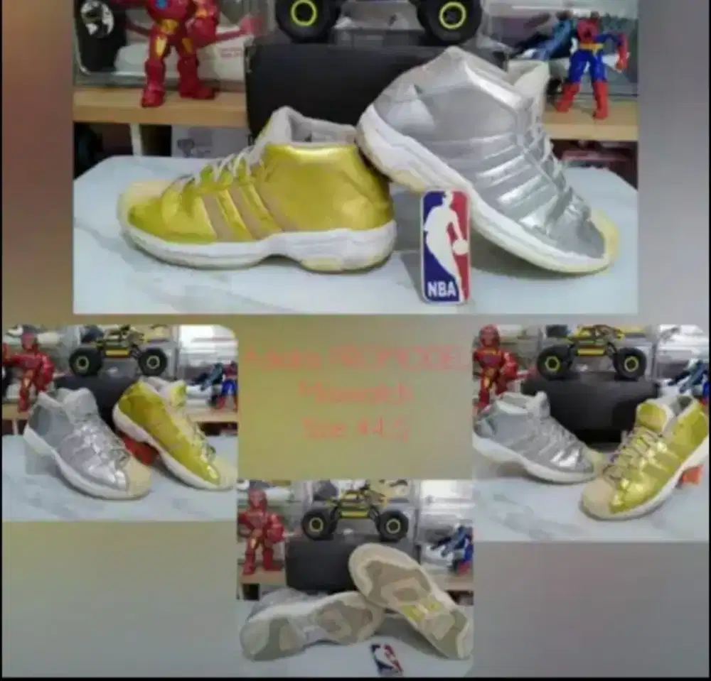 Sepatu Basket Adidas Pro model Missmatch