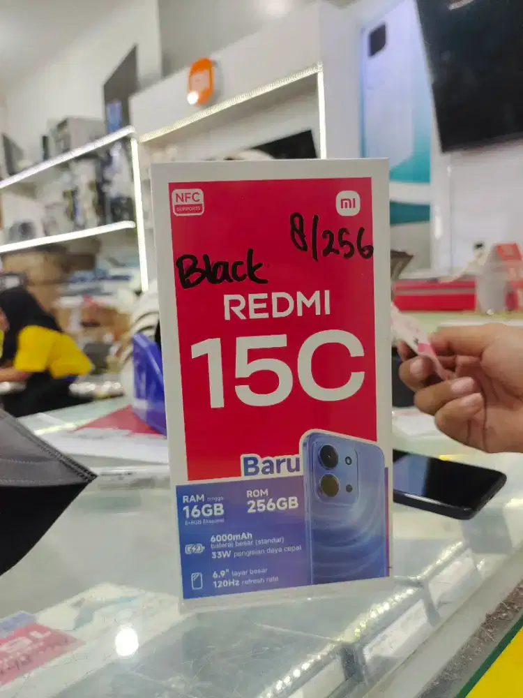 Redmi 15C 8/256 black