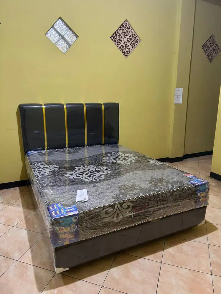 PROMO SALE SET SPRINGBED DIVAN UK 160 TERMURAH SALE