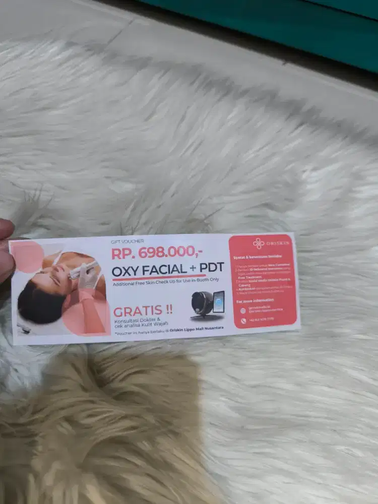 Treatment Oxy Facial + PDT Oriskin Seharga 698 ribu