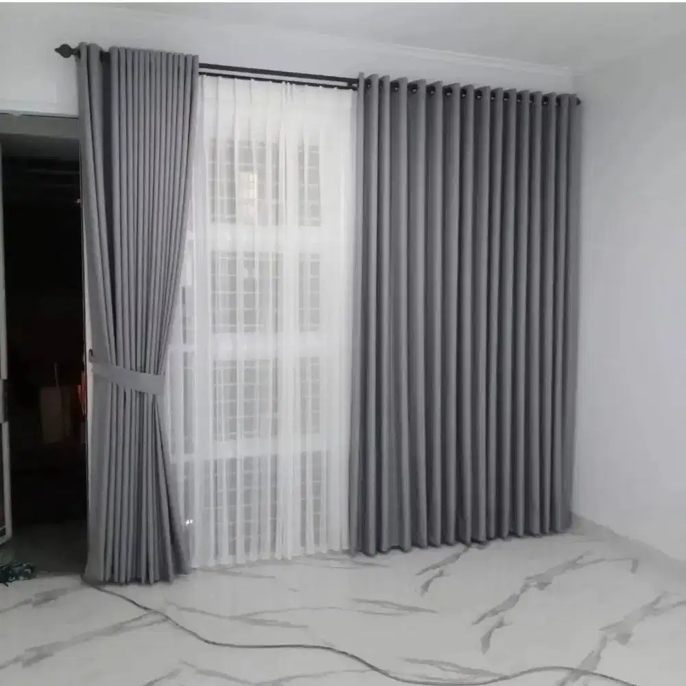 Supplier Tirai Gorden Jendela Gordyn Mewah Hordeng Model Terbaru Murah