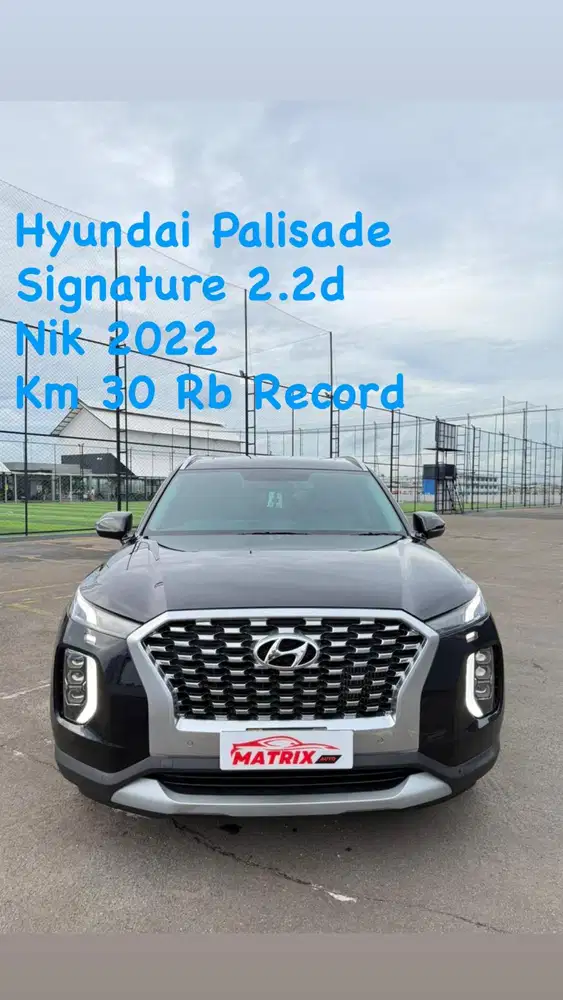 Hyundai Plaisade Signature 2.2d nik2022 Black siap pakai