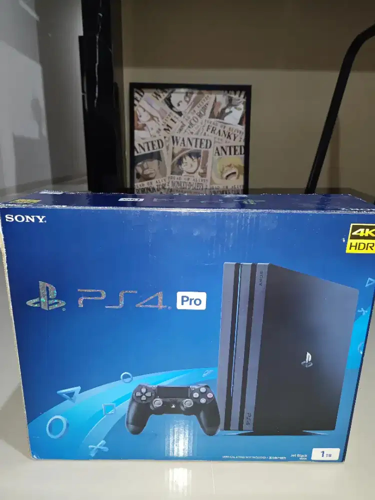 PS 4 PRO SERI 72 BLACK 1 TB ORIGINAL