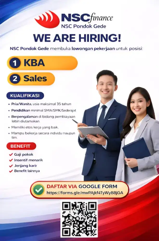 DIBUTUHKAN CEPAT SALES LEASING