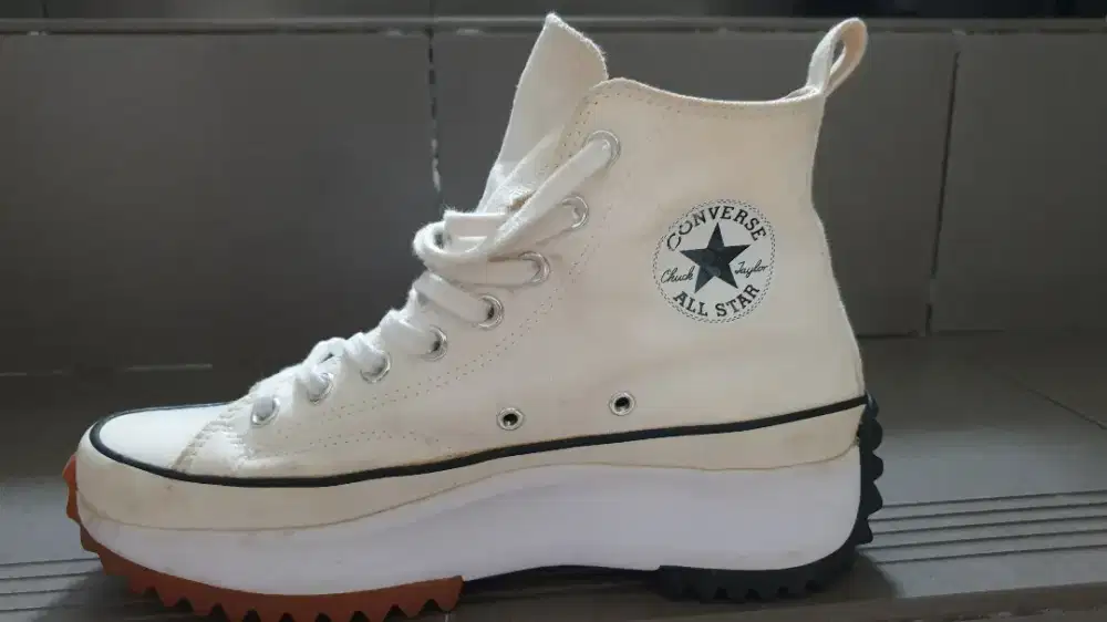 100% Original Converse Run Star Hike Canvas Platform Unisex Sneakers