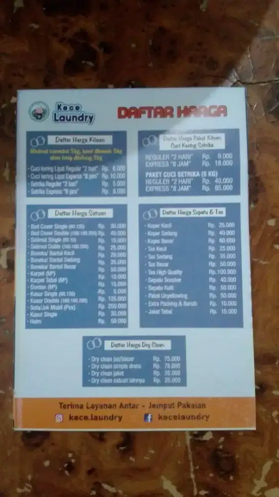 Karyawan Laundry