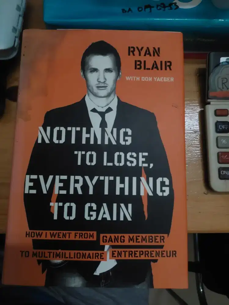 Nothing to lose everything to gain bahasa inggris