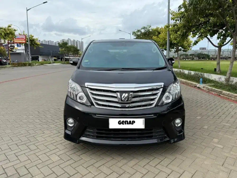 Tangan pertama,Pajak panjang Toyota Alphard 2.4 SC CBU AT 2012 