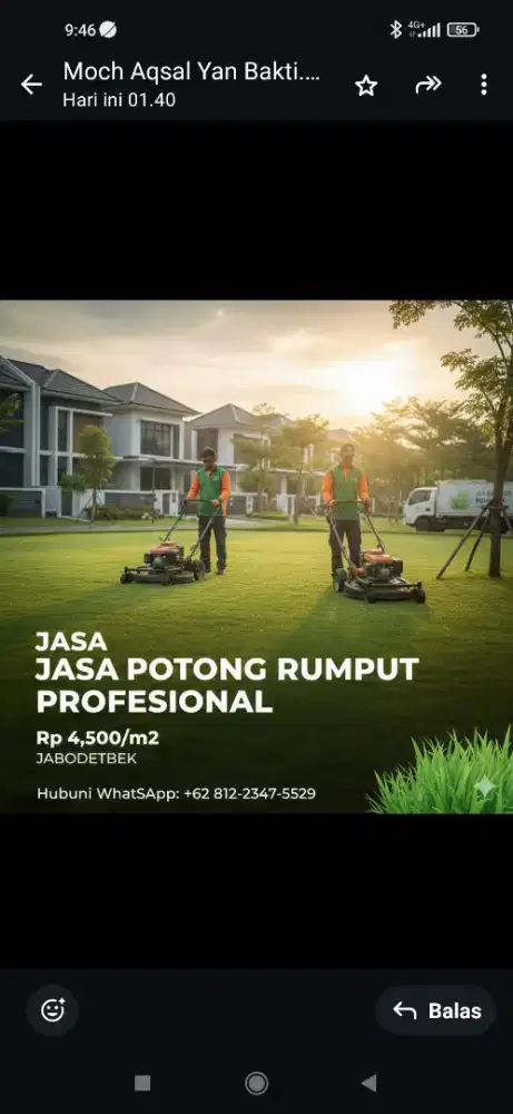 Jasa Potong Rumput