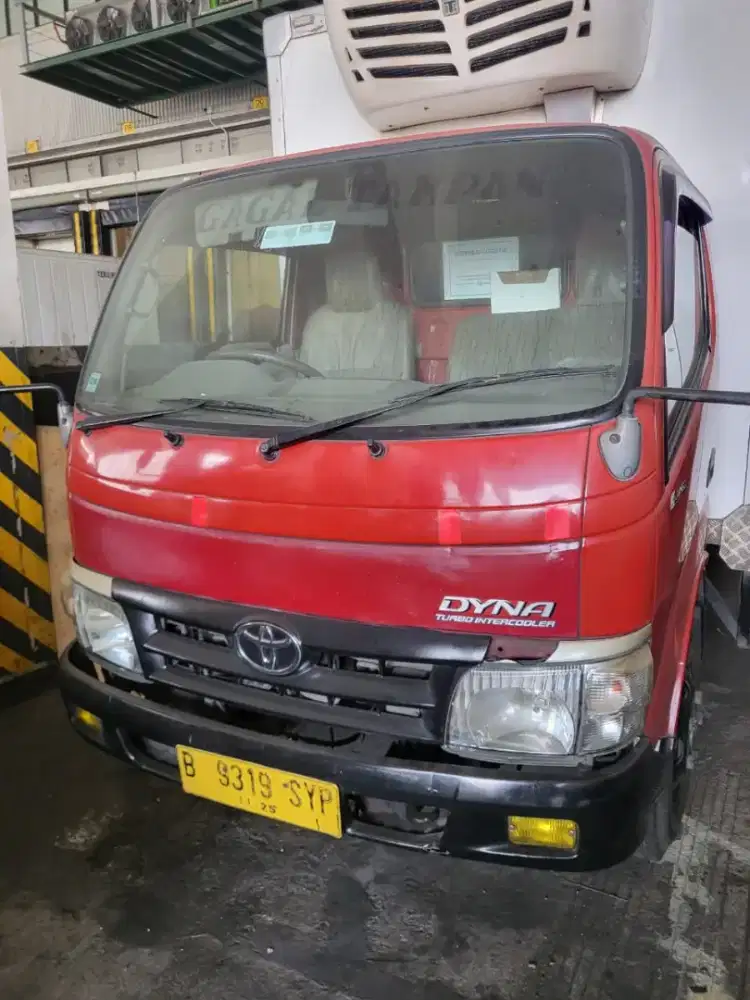TOYOTA DYNA 130XT LONG CHASSIS JUMBO 2015 BOX FREEZER THERMO KING TOP