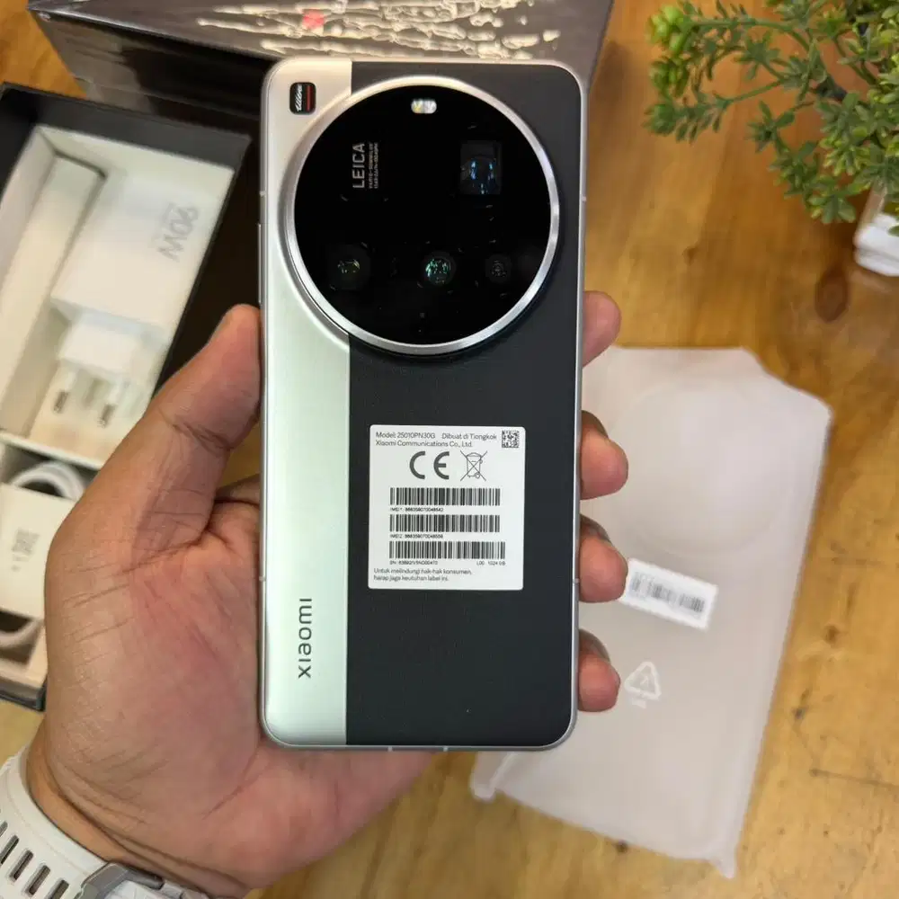 Xiaomi 15 Ultra 5G 16/512GB Silver Chrome Super Mulus resmi April 2027