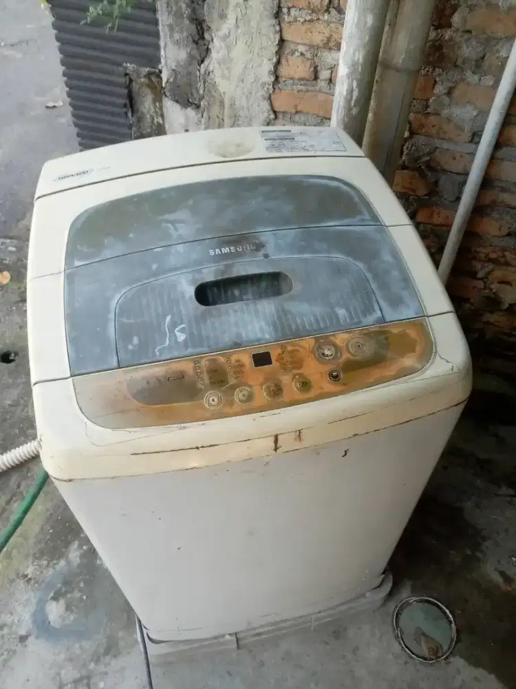 Mesin cuci top loading MURAH Samsung 8 kg bekas original
