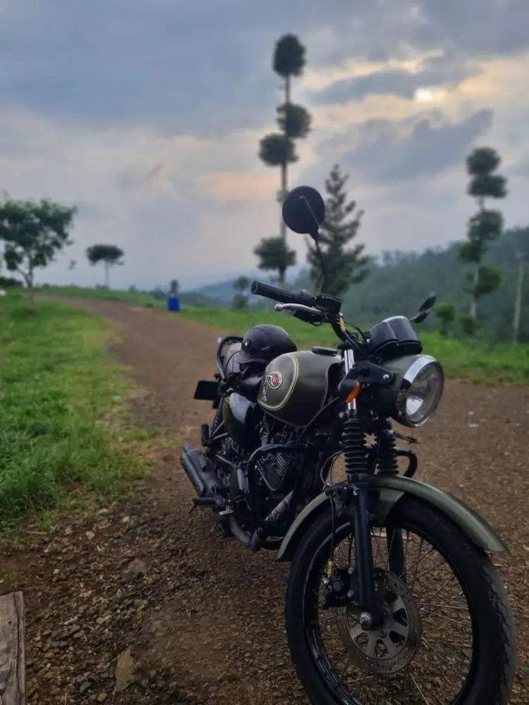 jual cepat kawasaki w175 ss komplit