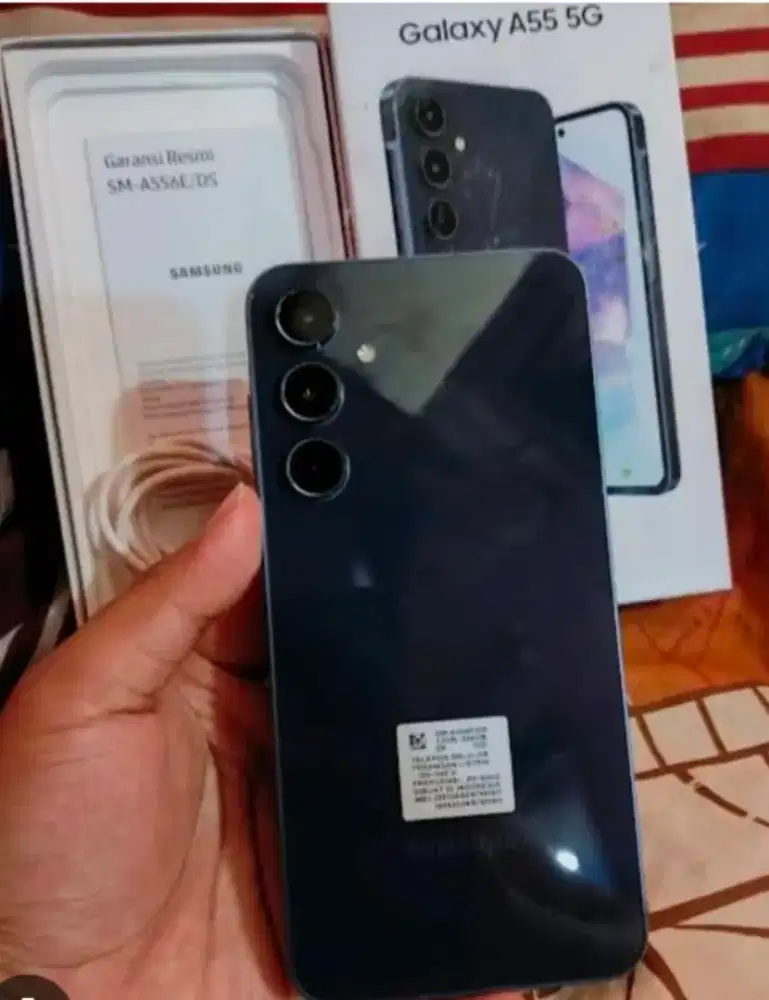 Murah hp Samsung A55 5G 8/256 LKP mulus, bs TT