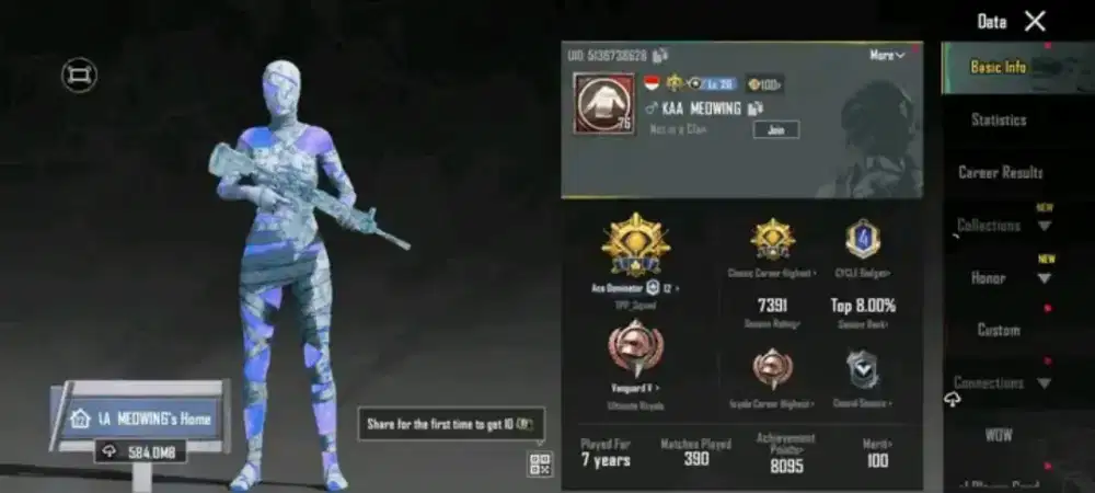 JUAL BELI AKUN PUBG MOBILE