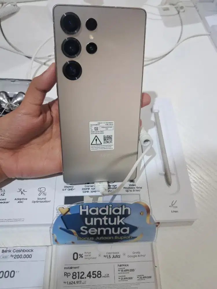 New Samsung S25 Ultra Cicilan Mudah dan Aman