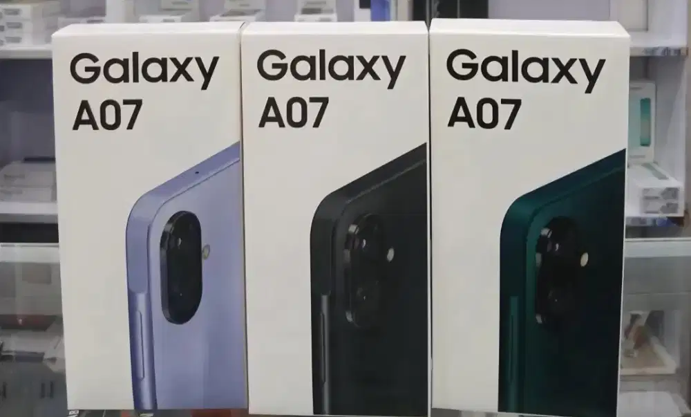 New Galaxy A07 Free TA25 W & softcase,TG